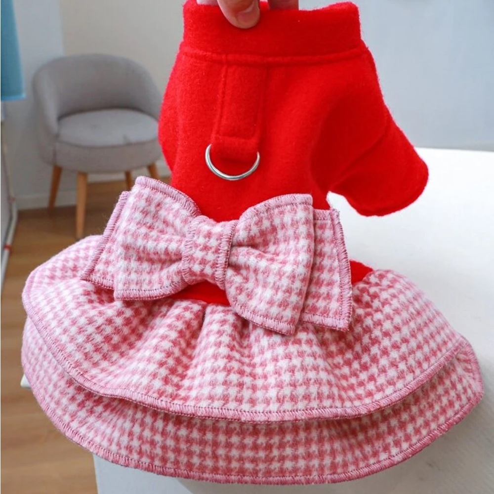 Red Pet Dress